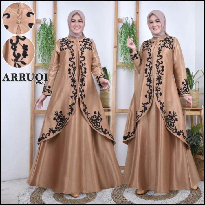 New Realpict Gamis Lebaran 2021 Gamis Pesta Muslimah Modern Dress Baju