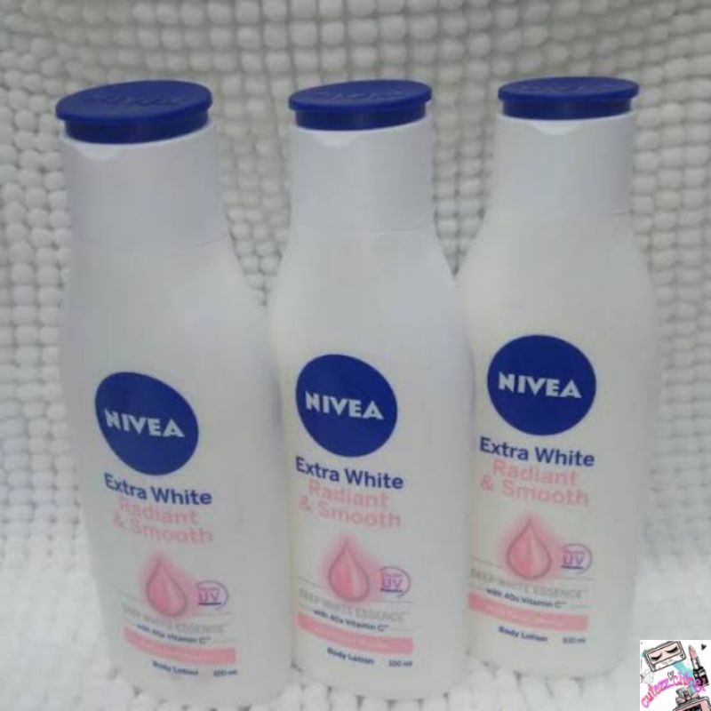 ☃️Cutezz_Ching1☃️Nivea Extra White Radiant &amp; Smooth