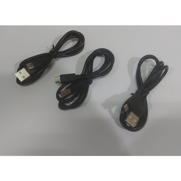 Kabel Data Type C Micro USB 80cm Hitam No Pack Real 2A Super Charge (oppo/xiaomi/vivo/realme)