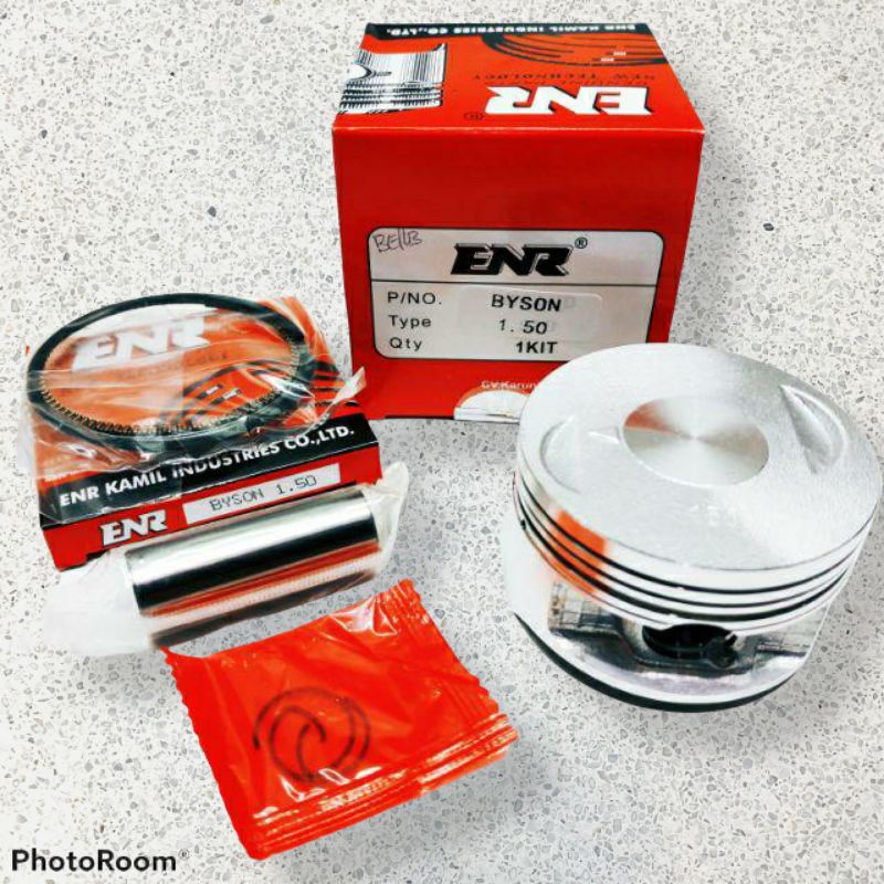 PISTON KIT ENR BYSON 0.50 100 1.50 200 PIN 15 mm-2