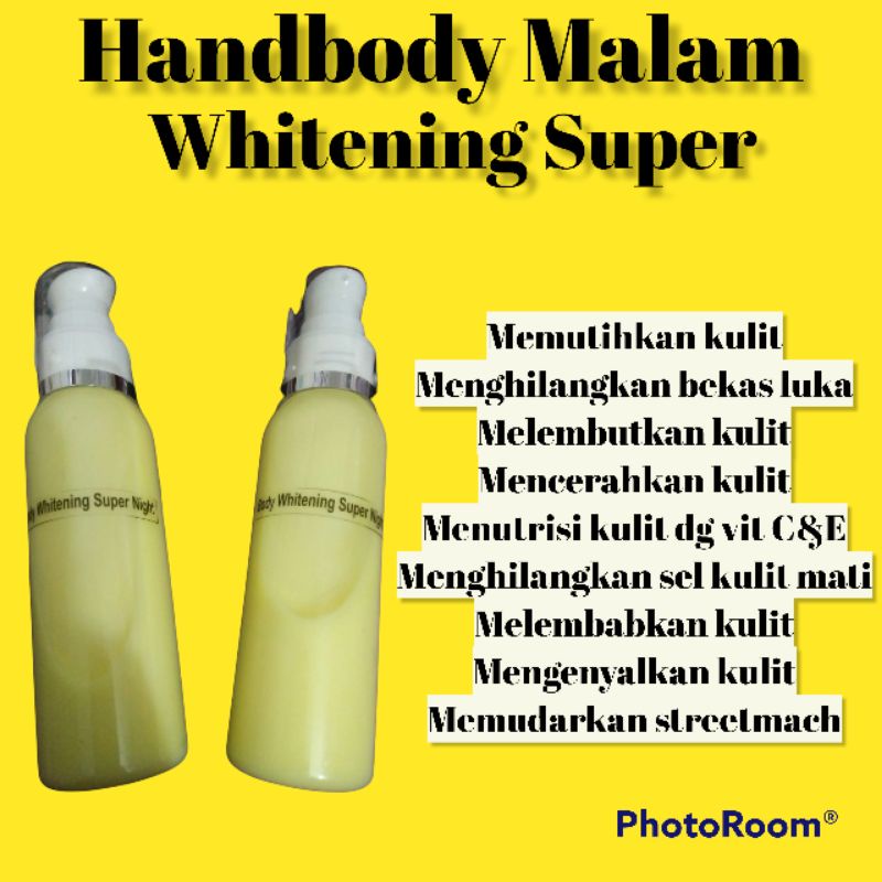 handbody whitening //hb malam//handbody pemutih//hb pemutih//hb pemutih super//hb super whitening //