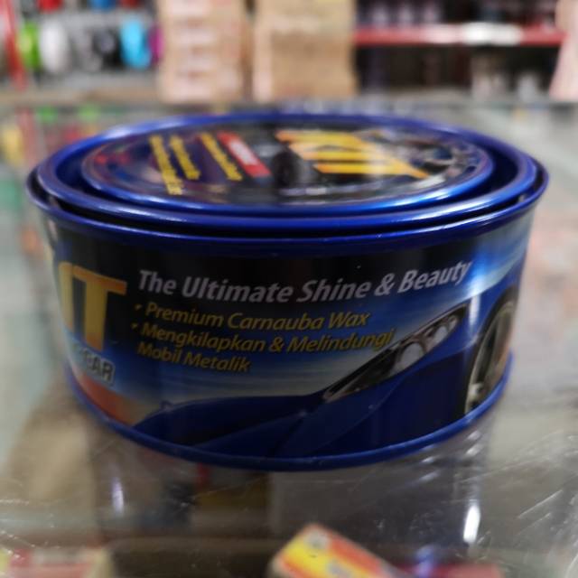 Kit Metallic Car Paste Wax - Kit Biru Palembang