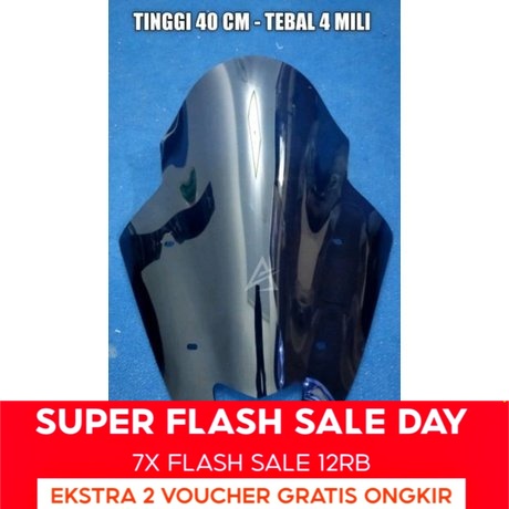 windshield nmax visor winshield ws tdr mini TDR Mini Tdr yamaha nmax new 2020 - old lama tebal 4mili