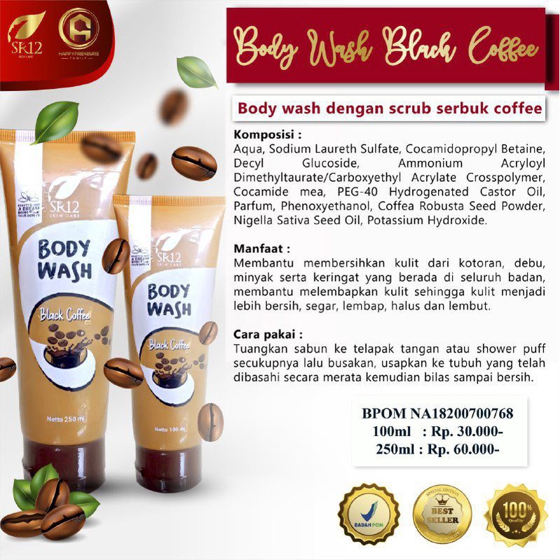 Body wash Coffe SR12