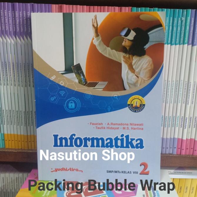 

Buku Informatika Kelas 2 / VIII 8 Smp K13 Revisi Yudhistira Star Seller Termurah