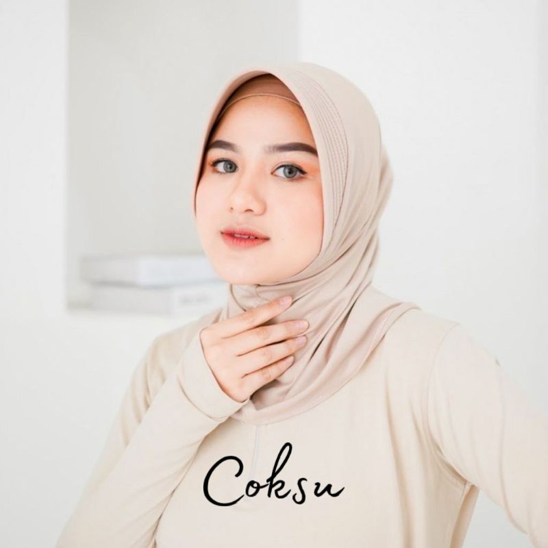 [BISA COD] - HIJAB Ranya SPORT JERSY PREMIUM TERMURAH Jilbab Pet Instan Olahraga Jilbab Volly /Basket BISA GROSIR DAN ECER MURAH-Coksu