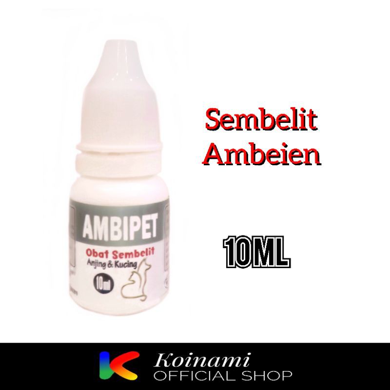 AMBIPET OBAT AMBEIEIN SEMBELIT KUCING ANJING / BTM