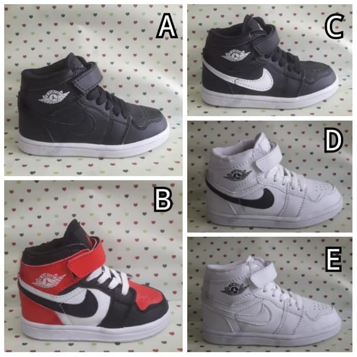 sepatu basket anak nike air jordan kids 26 35 made in vietnam