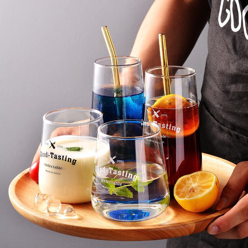 Gelas Kaca Europe Style - Tulisan Good Tasting.