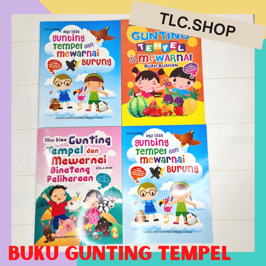 

Buku Anak / Buku Gunting Tempel / Buku Aktifitas Anak