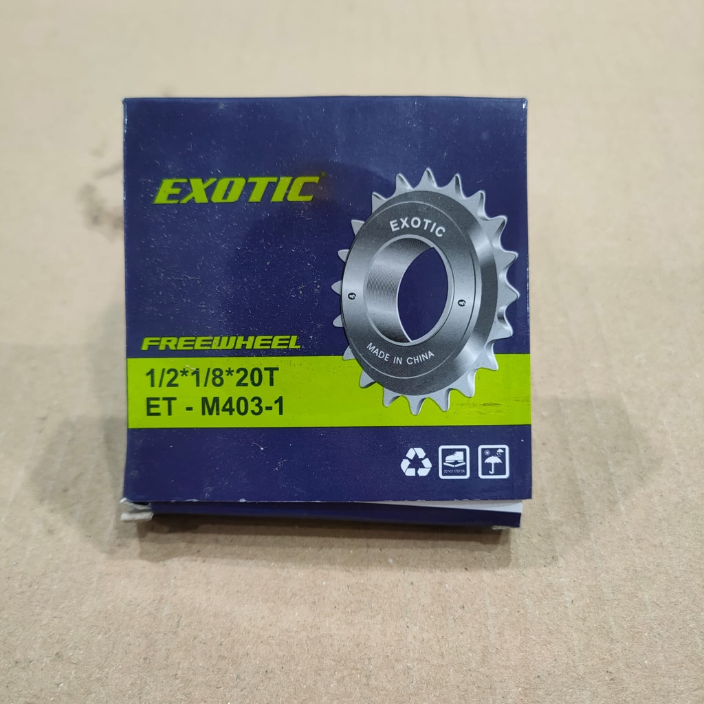 freewheel gir belakang sepeda 20T exotic