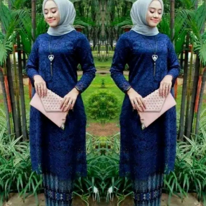 SET KEBAYA TUNIK MUSLIM KEBAYA BRUKAT KEBAYA MODERN KEBAYA PESTA
