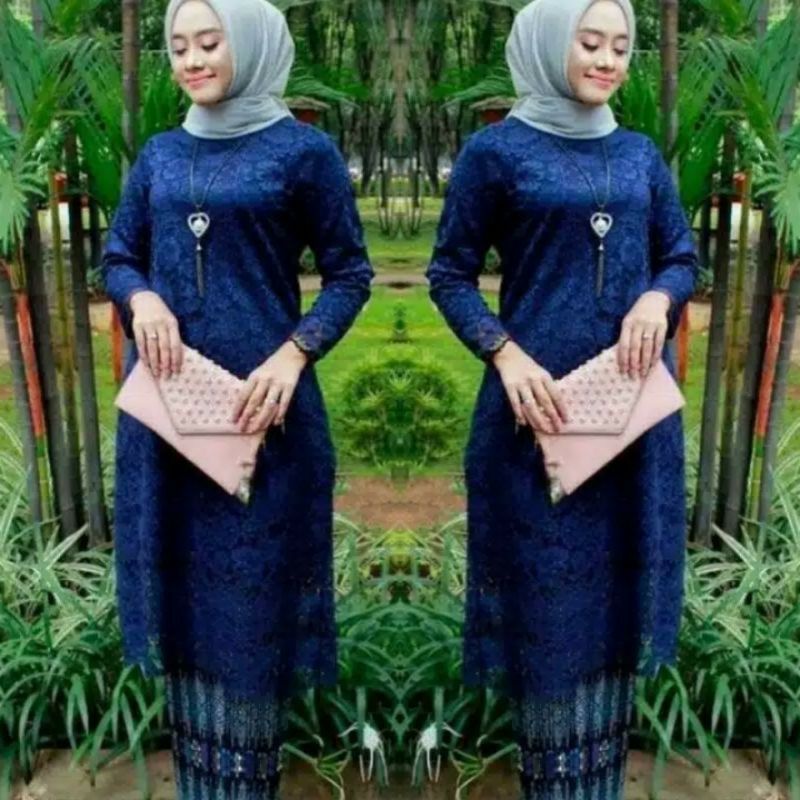 SET KEBAYA TUNIK MUSLIM KEBAYA BRUKAT KEBAYA MODERN KEBAYA PESTA