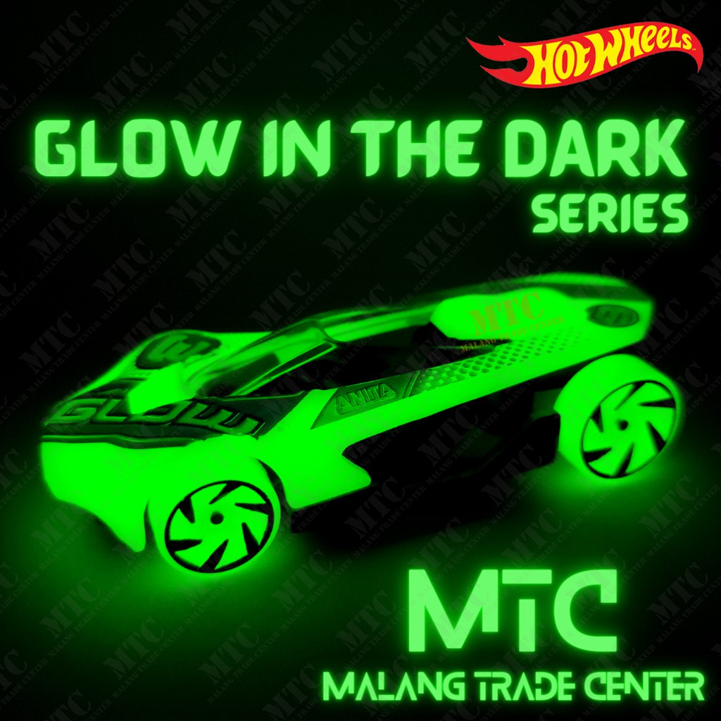 HOT WHEELS GLOW IN THE DARK - MENYALA DALAM GELAP