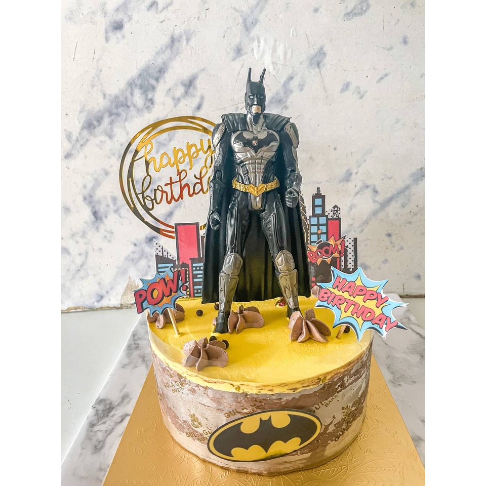

Naked cake ulang tahun Batman uk 16cm enak murah premium