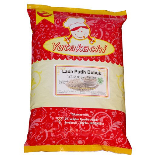 

Lada Putih Bubuk Yutakachi 1kg 1000gr