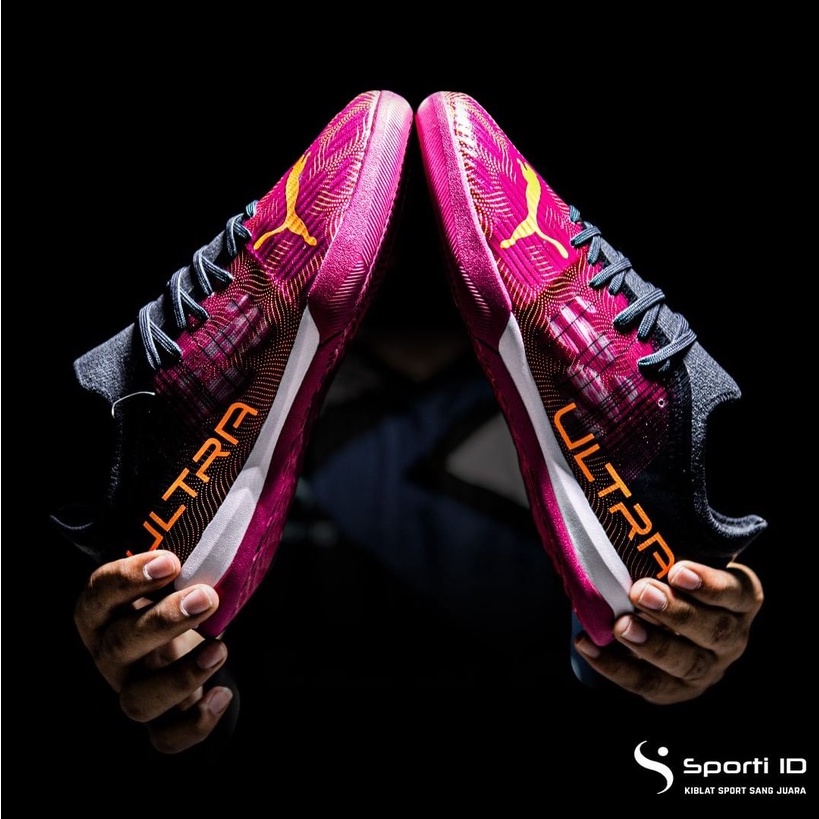 Sepatu Futsal Puma Ultra 3.4 IT - Fuchsia 106731-03 Original | Puma Ultra