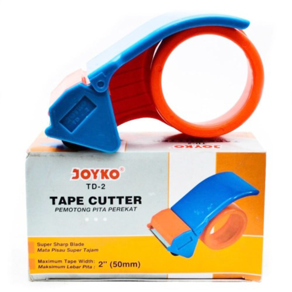 

Tape Cutter Joyko td - 2 Dispenser Pemotong Isolasi Lakban 2" Roll Murah