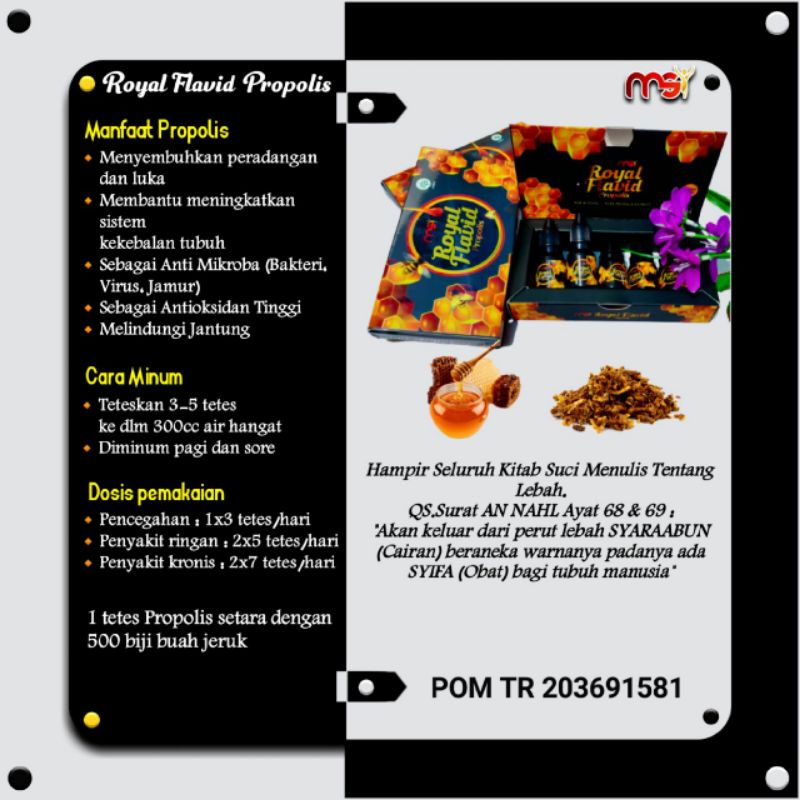 royal flavid propolis msi