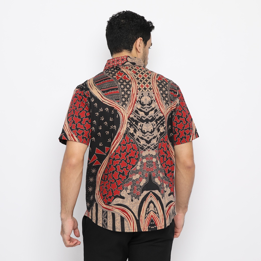 Kemeja Batik 113 MTS/ Seragam Batik/ Batik Pria/ Batik Jumbo