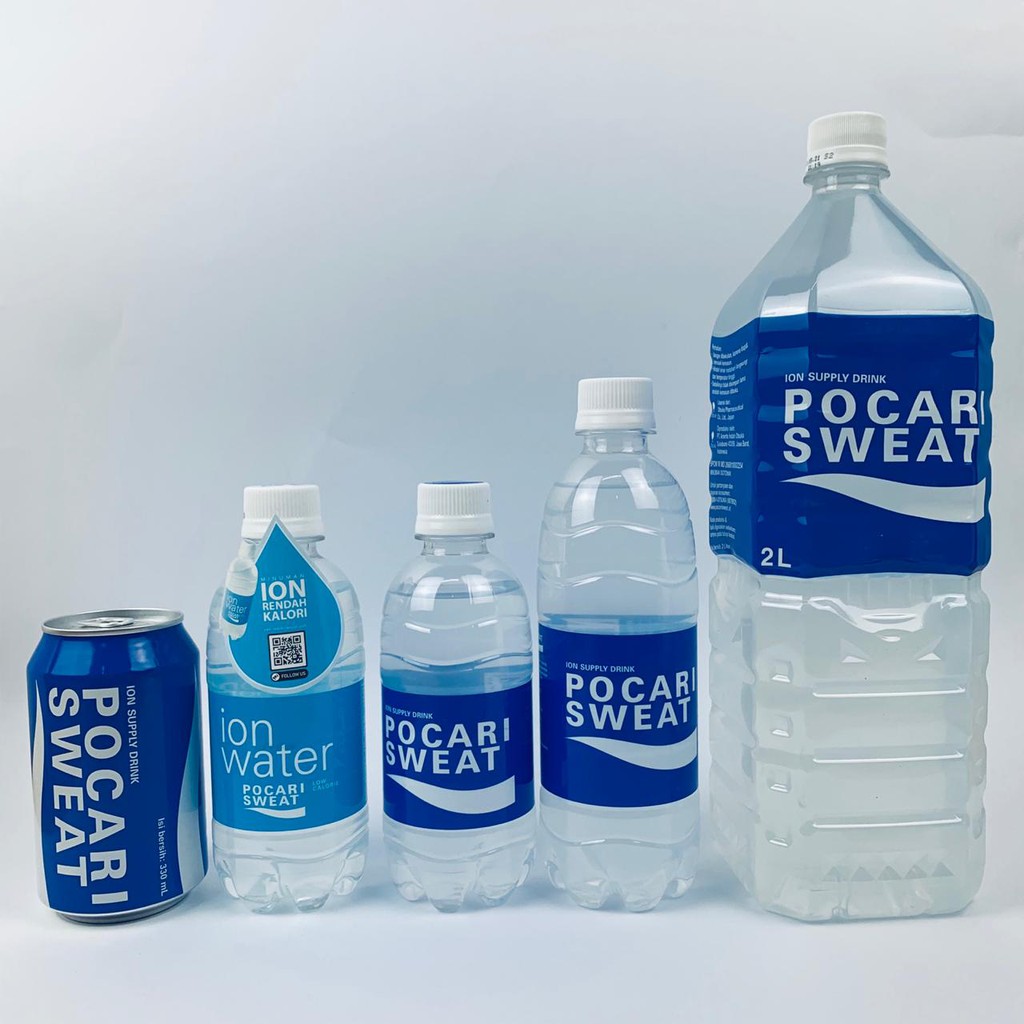 MINUMAN ION TUBUH POCARI SWEAT 5 VARIAN UKURAN