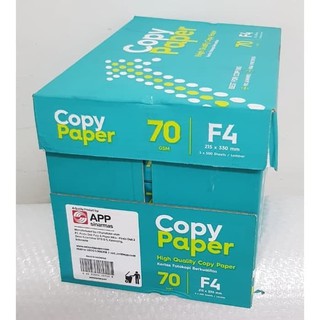 Kertas F4 Folio 70gr 1 Dus Kertas HVS F4 70gsm ( 1 DUS = 5 RIM