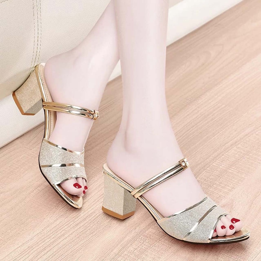 Sandal Wanita Zora Heels Wanita Rivana Terbaru 2021