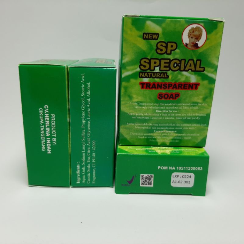 SABUN SP SPECIAL TRANSPARANT ORYGINAL 60gr