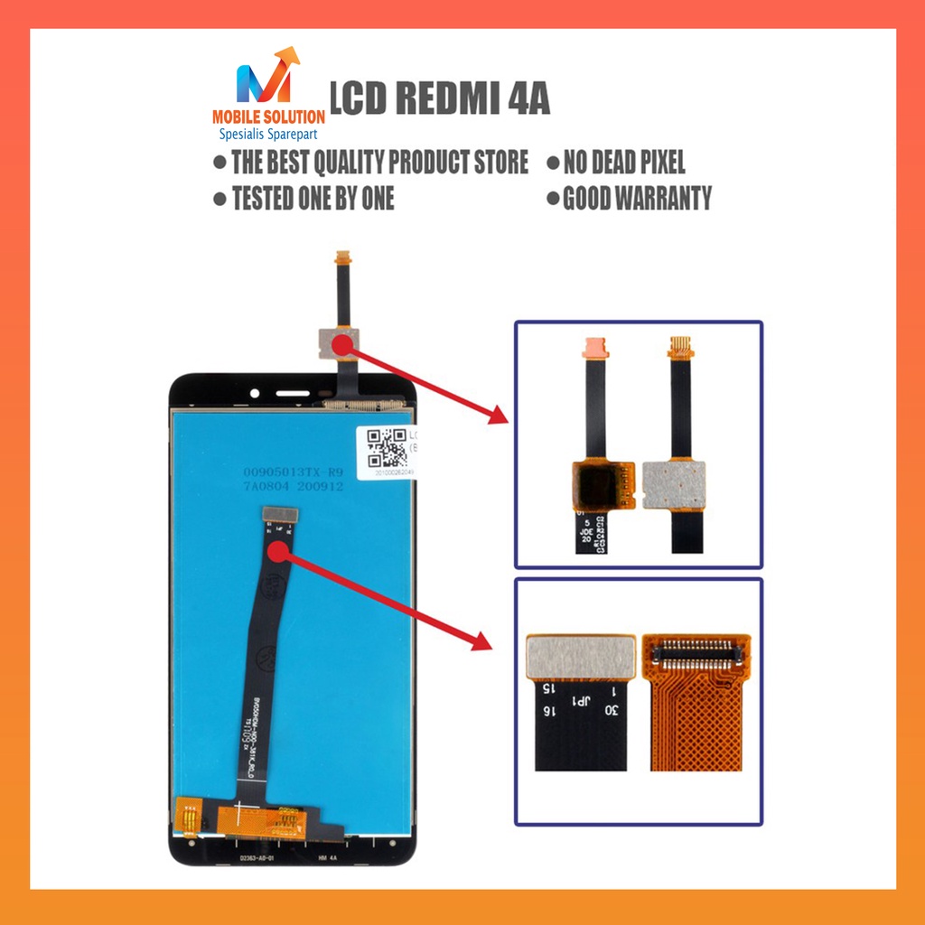 Grosir LCD Xiaomi Redmi 4a ORIGINAL 100% Fullset Touchscreen Garansi 1 Bulan + Packing / Bubbel