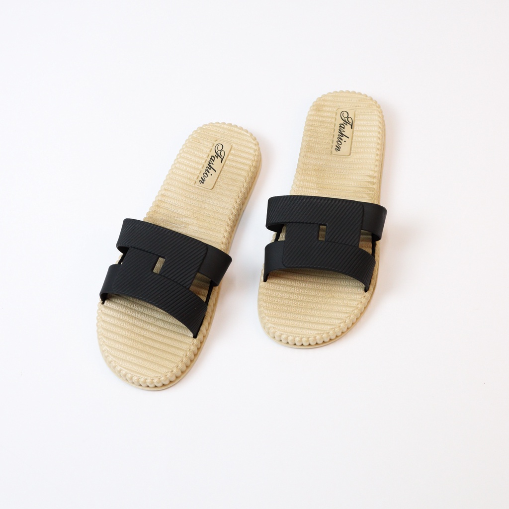 Adena Sandal Selop Wanita Slip On Teplek - Demorin Sendal Karet