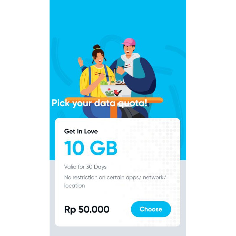 Kartu Perdana By.U  dari Telkomsel