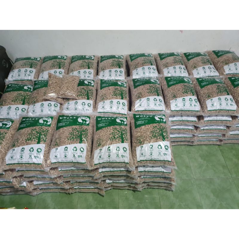 Wood pellet repack 1kg