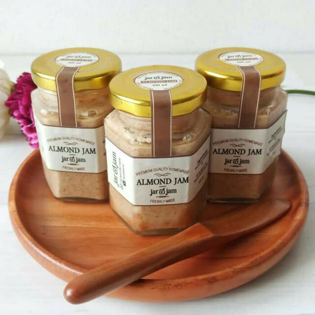 

Selai Kacang Almond Jam Olesan Roti 100 ml Original Tanpa Pengawet