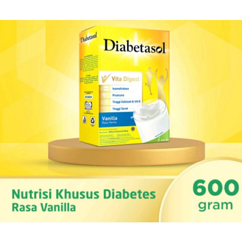 

DIABETASOL MILK 600GR RASA VANILA