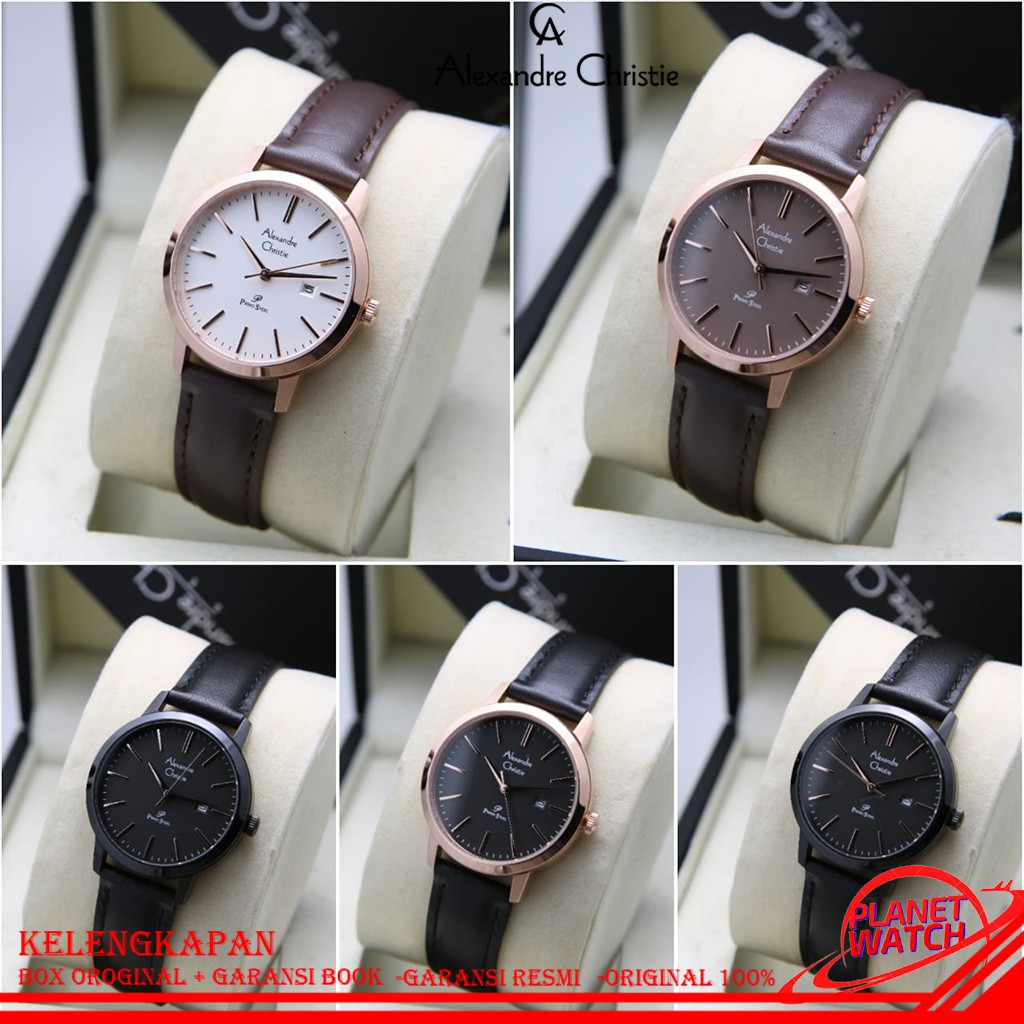 ALEXANDRE CHRISTIE WANITA ORIGINAL JAM TANGAN ALEXANDRE CHRISTIE WANITA JAM ALEXANDER CRISTIE AC 100