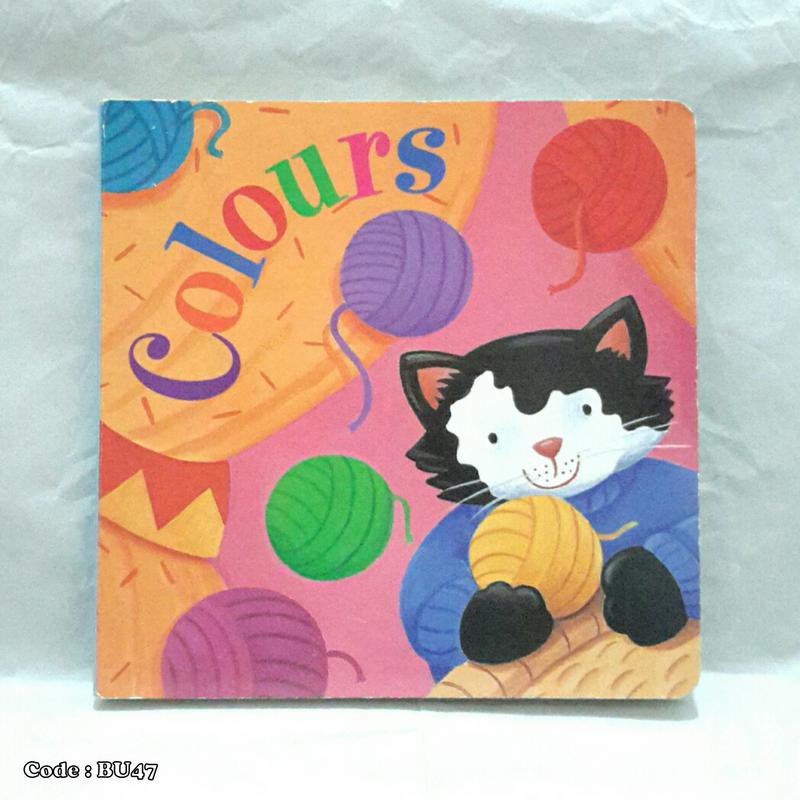 Colours Nicola Baxter Buku Cerita Anak Bayi Import Boardbook Murah