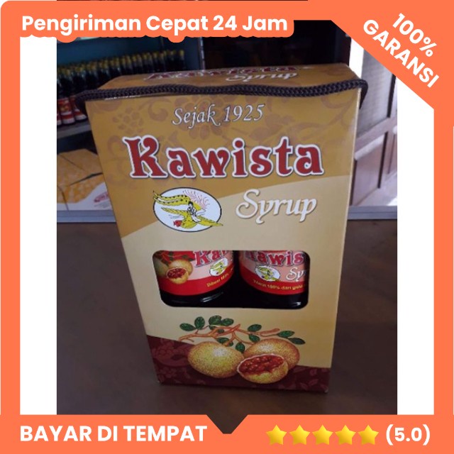 

Sirup Kawista Dewa Burung 2x575ml Twin Pack Botol Plastik Syrup Kawis Khas Rembang