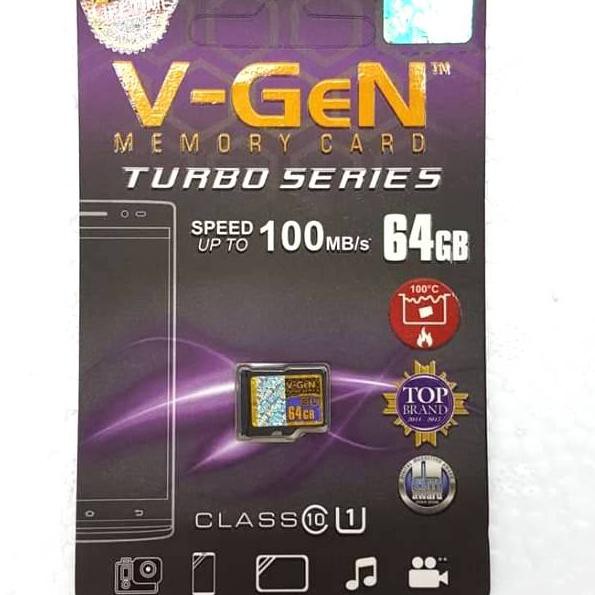 LANGSUNG ATC.. Micro SD V-gen Memory Card 8gb 16gb 32gb 64gb 128gb Class 10 Turbo Vgen Original Mmc