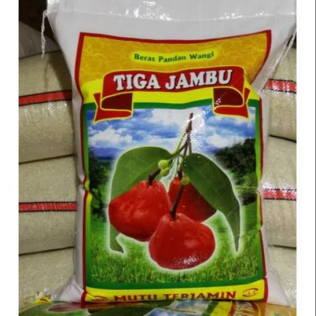 

Beras pandan wangi tiga jambu 10kg