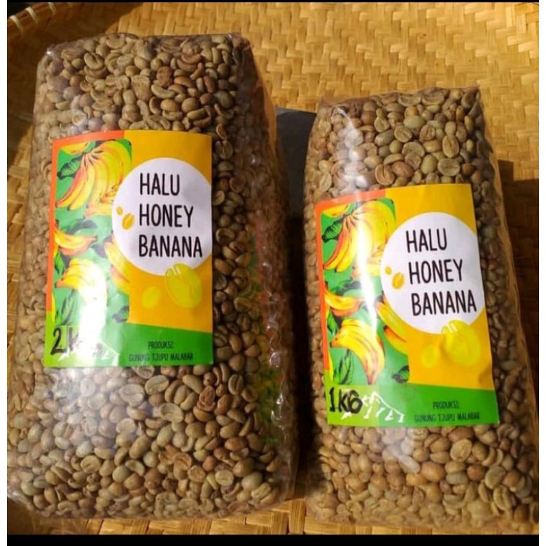 Halu Honey Banana Green Bean - 5 kg