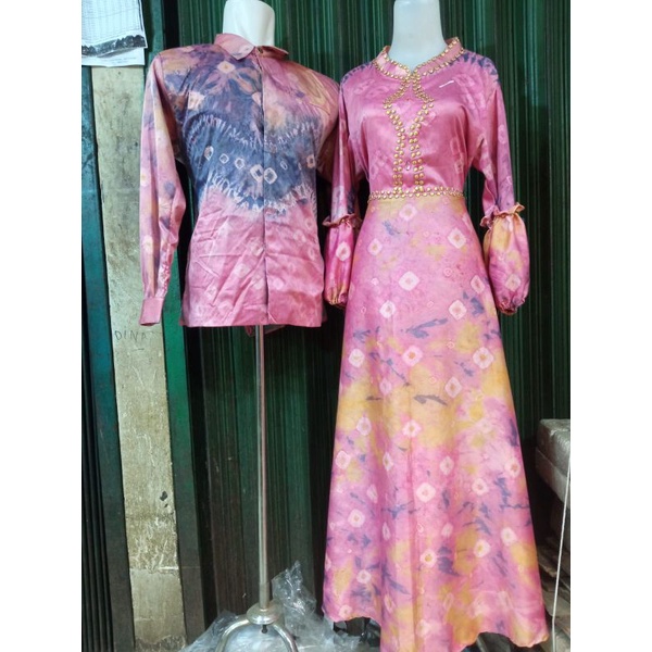 Couple set palembang Jumputan asli