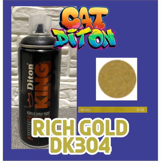 

Diton King DK304 RICH GOLD - Acrylic Spray Paints