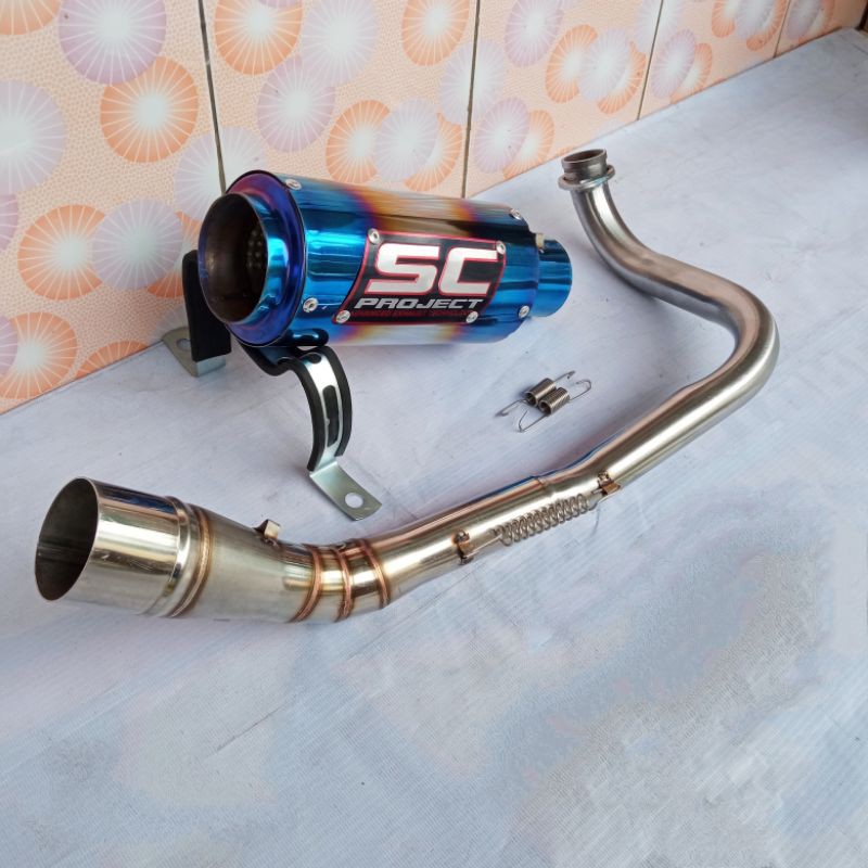 KNALPOT SC PROJECT NMAX PCX LOKAL LEXI AEROX VARIO150 VARIO125