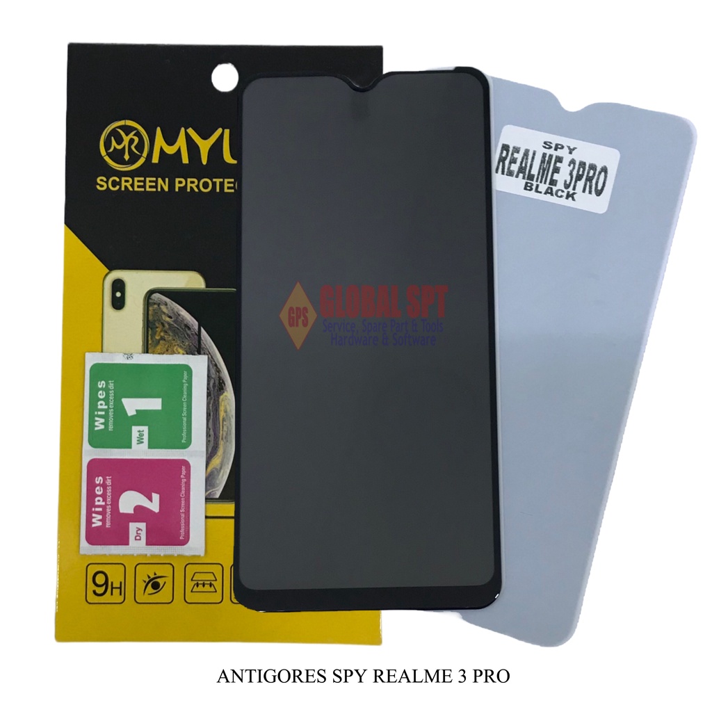 SPY REALME 3 PRO / ANTIGORES SPY / TEMPERED GLASS 3 PRO / REALME 3PRO