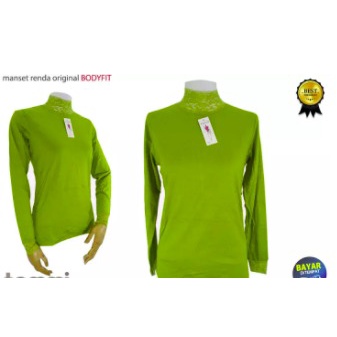 MANSET RENDA SUPER PREMIUM EXCULISIVE BAHAN RAYON UKURAN STANDAR & JUMBO MURAH BISA COD-HIJAU ARMY