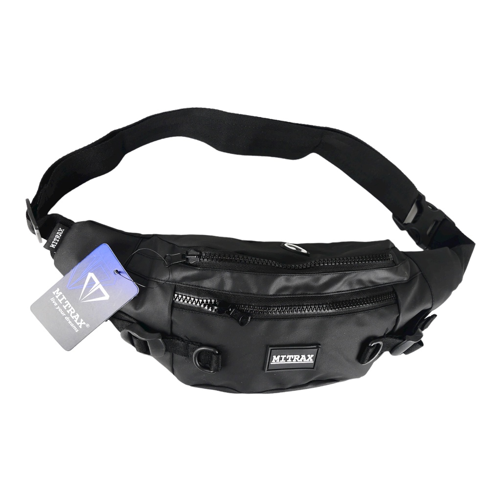 Waist Bag Mitrax Klotho Bahan Bimo Anti Cipratan / Waterproof! Tas Pinggang / WaistBag Pria dan Wanita!