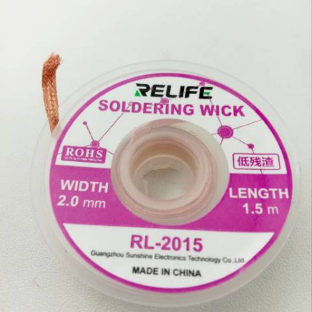 Goot wick - soldering wick