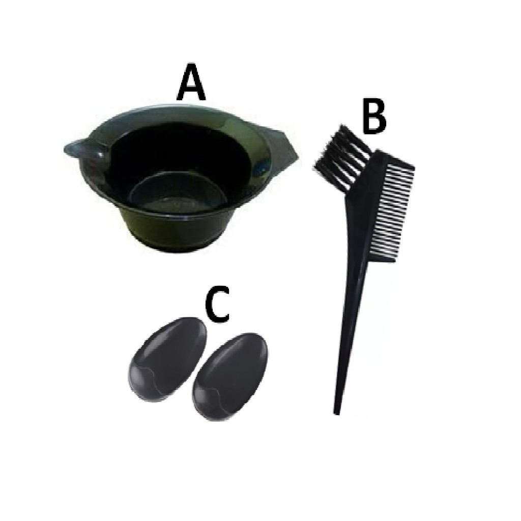 MANGKUK SEMIR + SISIR SEMIR / SET ALAT SEMIR RAMBUT