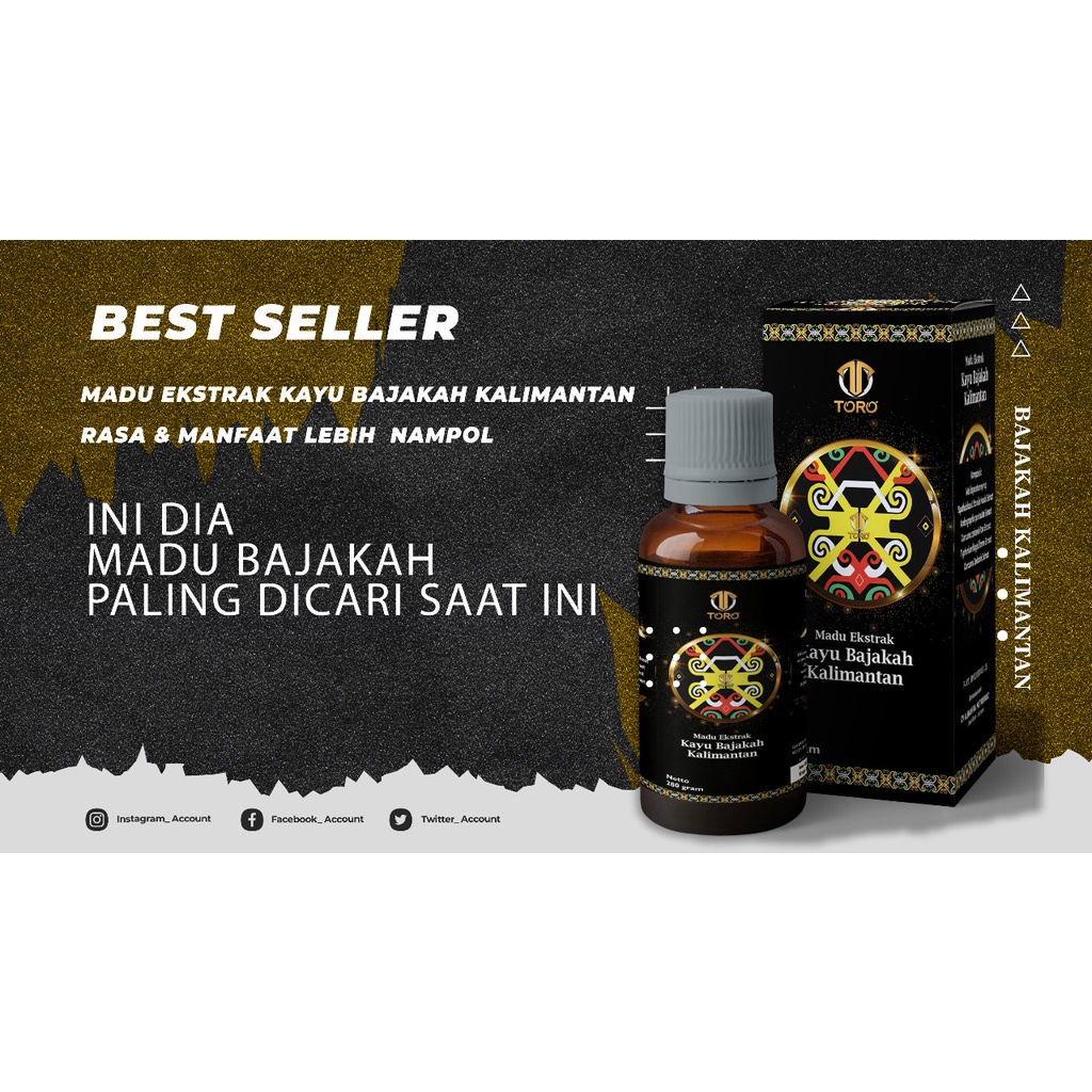 Madu Bajakah Asli Original Premium Extra Kayu Bajakah Kalimantan