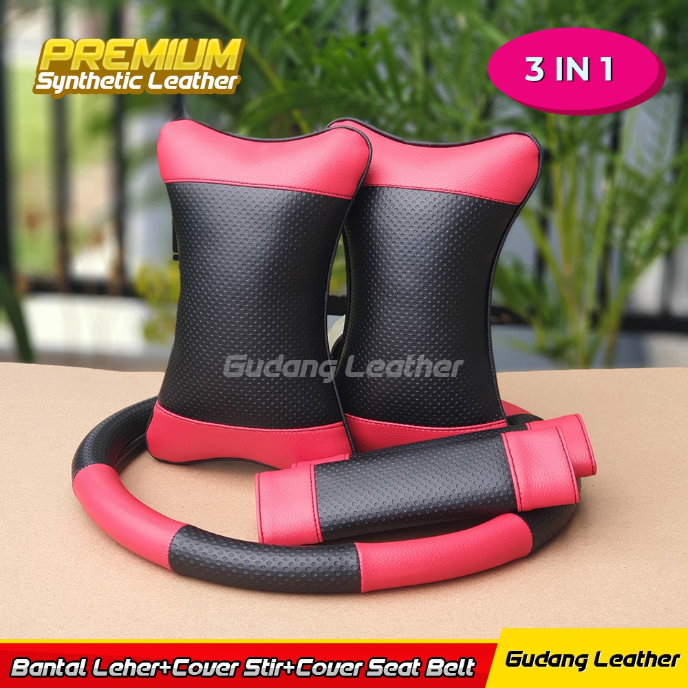 Set Bantal Mobil 3 IN 1 / Bantal Mobil